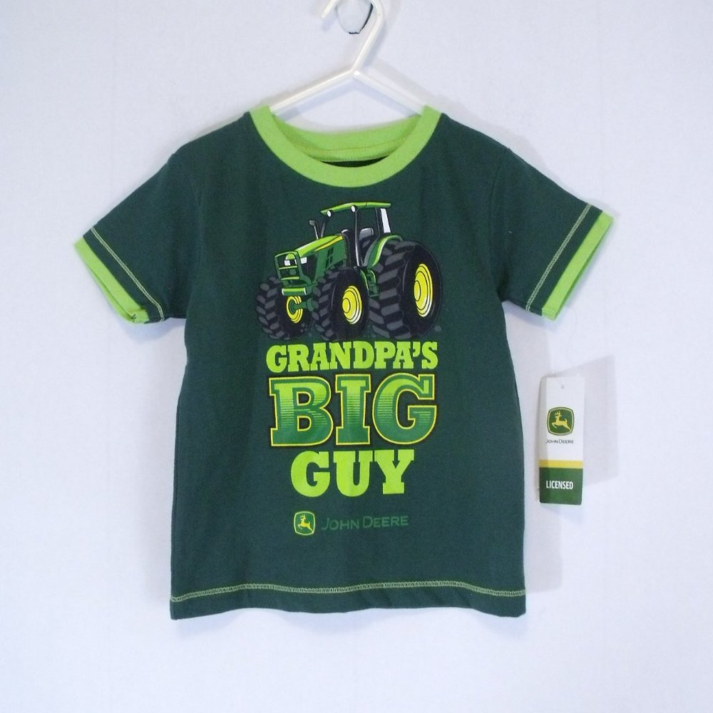 John Deere Grandpas Big Guy T-Shirt 2T
